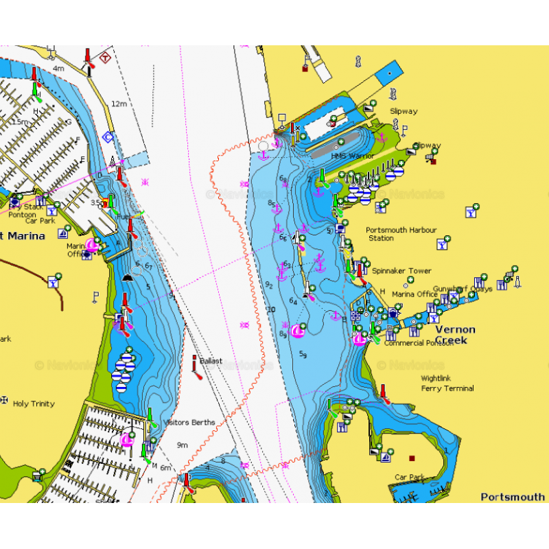 Navionics+ Charts UK