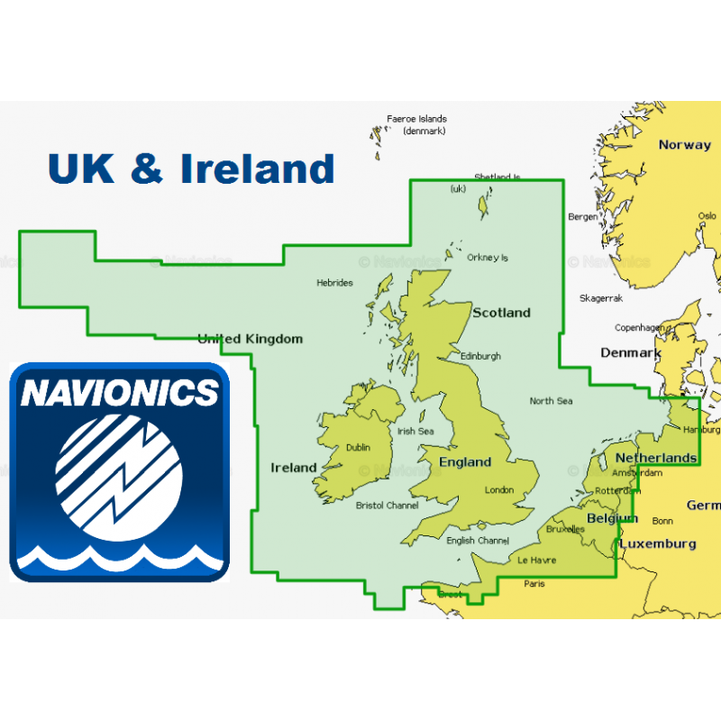 Navionics+ Charts UK